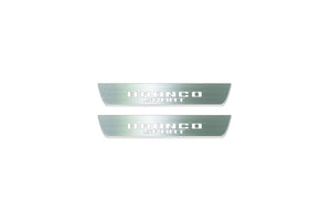 Ford Bronco Sport 2021+ LED Door Sills Illuminated Scuff Bronco Sport Logo Stainless Steel Entry Guards