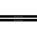 Mercedes C W204 Coupe 2007-2014 Illuminated Matte Sill Plates with logo Mercedes-Benz Mercedes Led Door Sills PRO opdesign