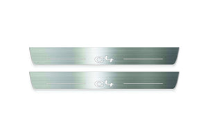 Citroen C4 II 2010-2020 LED Door Sills Illuminated Scuff C4 Logo Stainless Steel Entry Guards Door Sills Decoin