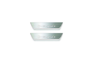 Citroen C-Elysee 2012+ LED Door Sills Illuminated Scuff C-Elysee Logo Stainless Steel Entry Guards Door Sills Decoin
