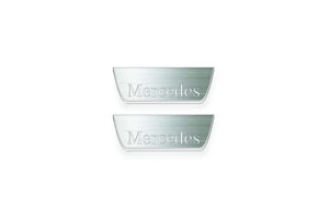 Mercedes CLA W117 Stainless Steel LED Door Sills – Mercedes-Benz Logo