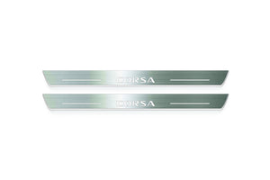 Opel Corsa F 2019+ Stainless Steel LED Door Sills – Corsa Logo