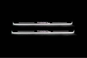 Chery Tiggo 8 2018+ Led Door Sills With Logo Tiggo 8 Chery Led Door Sills decoinfabric