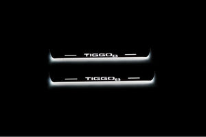 Chery Tiggo 8 2018+ Led Door Sills With Logo Tiggo 8 Chery Led Door Sills decoinfabric