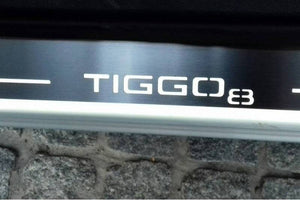 Chery Tiggo 8 2018+ Led Door Sills With Logo Tiggo 8 Chery Led Door Sills decoinfabric