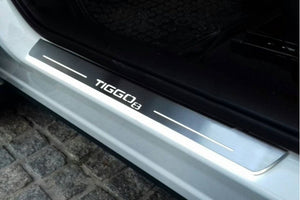 Chery Tiggo 8 2018+ Led Door Sills With Logo Tiggo 8 Chery Led Door Sills decoinfabric