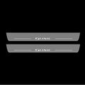 Illuminated LED Door Sill Tread Plates Chevrolet Sonic 2012+ With Sonic Logo Chevrolet Led Door Sills opdesign