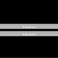 Illuminated LED Door Sill Tread Plates Dodge Dart 2013-2016 With Dart Logo Dodge Led Door Sills opdesign