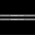 Illuminated LED Door Sill Tread Plates Dodge Ram V 2019+ With RAM 1500 Logo Dodge Led Door Sills opdesign