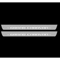 Illuminated LED Door Sill Tread Plates Dodge Grand Caravan 2007-2020 With Grand Caravan Logo Dodge Led Door Sills opdesign