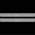 Illuminated LED Door Sill Tread Plates Ford Fiesta 2008-2017 With Fiesta Logo Ford Led Door Sills opdesign
