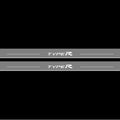 Illuminated LED Door Sill Tread Plates Honda Civic 3D 2006-2012 With TypeR Logo Honda Led Door Sills opdesign