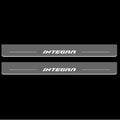 Illuminated LED Door Sill Tread Plates Honda Integra 2001-2006 With Integra Logo Honda Led Door Sills opdesign