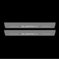 Illuminated LED Door Sill Tread Plates Hyundai Elantra GT 2013-2017 With Elantra GT Logo Hyundai Led Door Sills opdesign