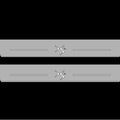 Illuminated LED Door Sill Tread Plates Citroen DS4 I 2011-2018 With DS4 Logo Citroen Led Door Sills opdesign