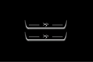 Citroen DS5 2011+ LED Door Sills Illuminated Scuff DS5 Logo Stainless Steel Entry Guards