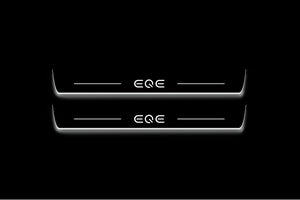 Mercedes-Benz EQE V295 2022+ Stainless Steel LED Door Sills – EQE Logo