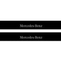Mercedes EQS SUV 2022+ Illuminated Matte Sill Plates with logo Mercedes-Benz Mercedes Led Door Sills PRO opdesign