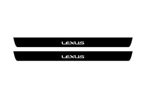 Lexus IS III 2013-2020 Illuminated Matte Sill Plates with logo Lexus Lexus Led Door Sills PRO opdesign