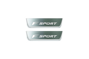 Lexus IS IV XE40 2020+ Stainless Steel LED Door Sills – F Sport Logo