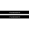 Ford Fusion II (USA) 2012-2020 Illuminated Matte Sill Plates with logo Fusion Ford Led Door Sills PRO opdesign