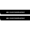 BMW 5 G60 2023+ Illuminated Matte Sill Plates with logo ///M Performance BMW Led Door Sills PRO opdesign