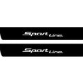 BMW 5 G60 2023+ Illuminated Matte Sill Plates with logo Sport Line BMW Led Door Sills PRO opdesign