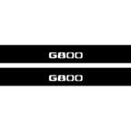 Mercedes G-Class W464 2018+ Illuminated Matte Sill Plates with logo G800 Mercedes Led Door Sills PRO opdesign