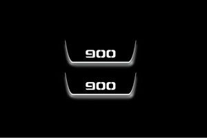 Mercedes G-Class W464 Stainless LED Door Sills – Brabus G900 Logo