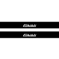 Maserati Ghibli III 2013-2023 Illuminated Matte Sill Plates with logo Ghibli Maserati Led Door Sills PRO opdesign