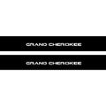 Jeep Grand Cherokee IV 2010-2021 Illuminated Matte Sill Plates with logo Cherokee Jeep Led Door Sills PRO opdesign