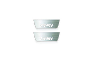 Opel Insignia II 2017+ Stainless Steel LED Door Sills – GSI Logo