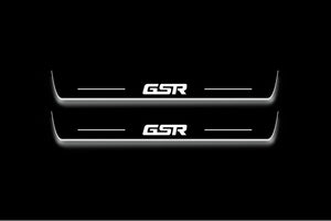 Mitsubishi Lancer Evolution X Stainless LED Door Sills – GSR Logo