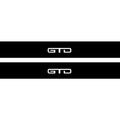 Ford Mustang VII 2023+ Illuminated Matte Sill Plates with logo GTD Ford Led Door Sills PRO opdesign