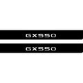 Lexus GX III 2024+ Illuminated Matte Sill Plates with logo GX550 Lexus Led Door Sills PRO opdesign