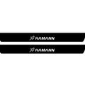 BMW X6 G06 2019+ Illuminated Matte Sill Plates with logo Hamann BMW Led Door Sills PRO opdesign