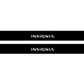 Opel Insignia II 2017-2022 Illuminated Matte Sill Plates with logo Insignia Opel Led Door Sills PRO opdesign