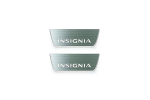 Opel Insignia II 2017+ Stainless Steel LED Door Sills – Insignia Logo