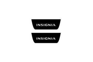 Opel Insignia II 2017-2022 Illuminated Matte Sill Plates with logo Insignia Opel Led Door Sills PRO opdesign