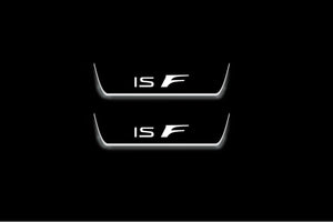 Lexus IS IV XE40 2020+ Stainless Steel LED Door Sills – IS F Logo