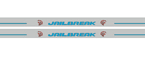 Dodge Challenger 2008+ stainless steel LED door sill plates with Jailbreak logo