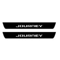 Dodge Journey 2009-2020 Illuminated Matte Sill Plates with logo Journey Dodge Led Door Sills PRO opdesign
