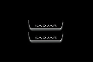 Renault Kadjar 2015-2022 Stainless Steel LED Door Sills – Kadjar Logo