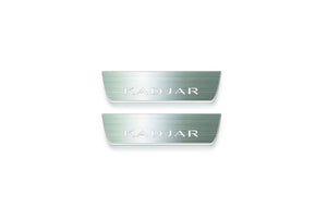 Renault Kadjar 2015-2022 Stainless Steel LED Door Sills – Kadjar Logo