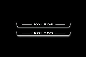 Renault Koleos II 2016+ Stainless Steel LED Door Sills – Koleos Logo
