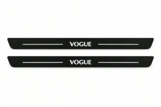 Land Rover Range Rover L405 2012–2021 — Matte PRO LED Door Sills — VOGUE Logo
