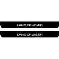 Toyota Prado 250 2023+ Illuminated Matte Sill Plates with logo Land Cruiser Toyota Led Door Sills PRO opdesign