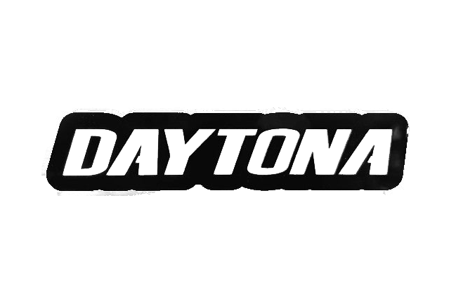 Dodge Daytona LED Grille Badge — White lighting on white background
