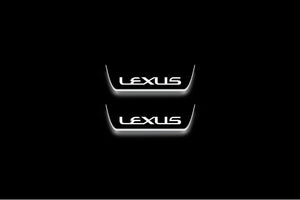 Lexus GS III S190 2005-2012 Stainless Steel LED Door Sills – Lexus Logo