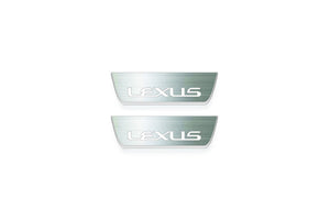 Lexus GS III S190 2005-2012 Stainless Steel LED Door Sills – Lexus Logo